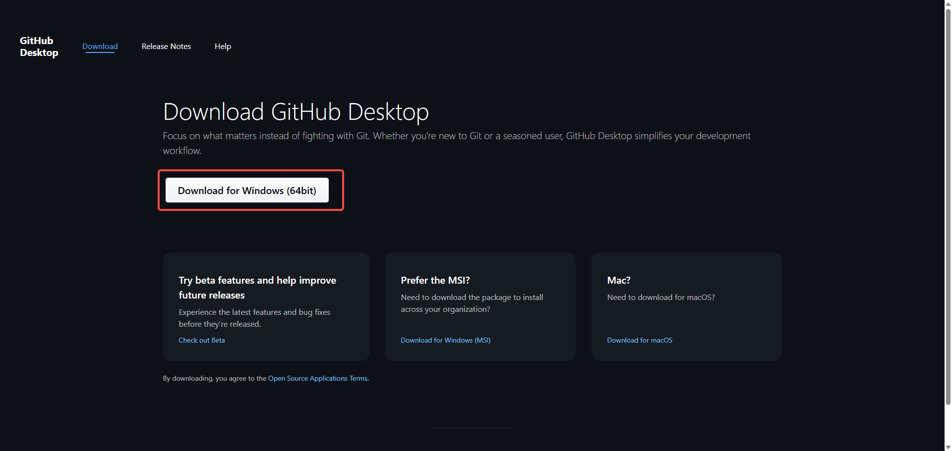 ghdesktop下载页面300